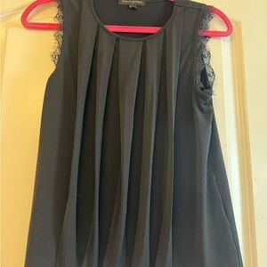 Banana Republic Black Scoop Neck Tank Top